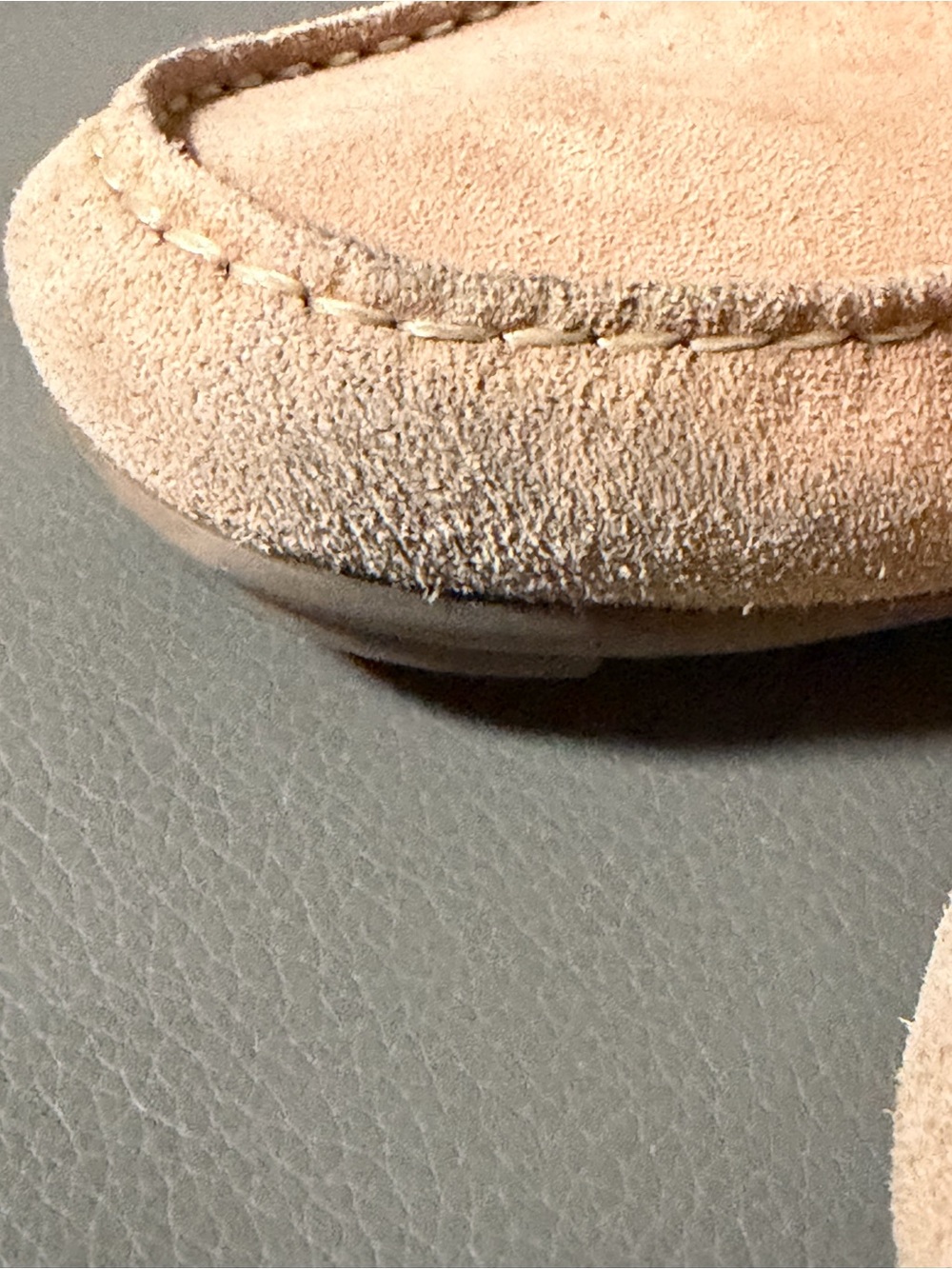 PIERO MASETTI Leather Loafers with Chain Accent - Beige - Picture 6 of 9